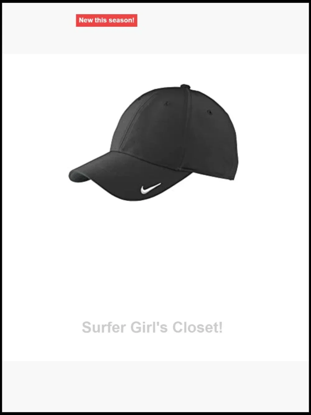 Swoosh Legacy 91 Adjustable Sport Cap with Embroidered Detail